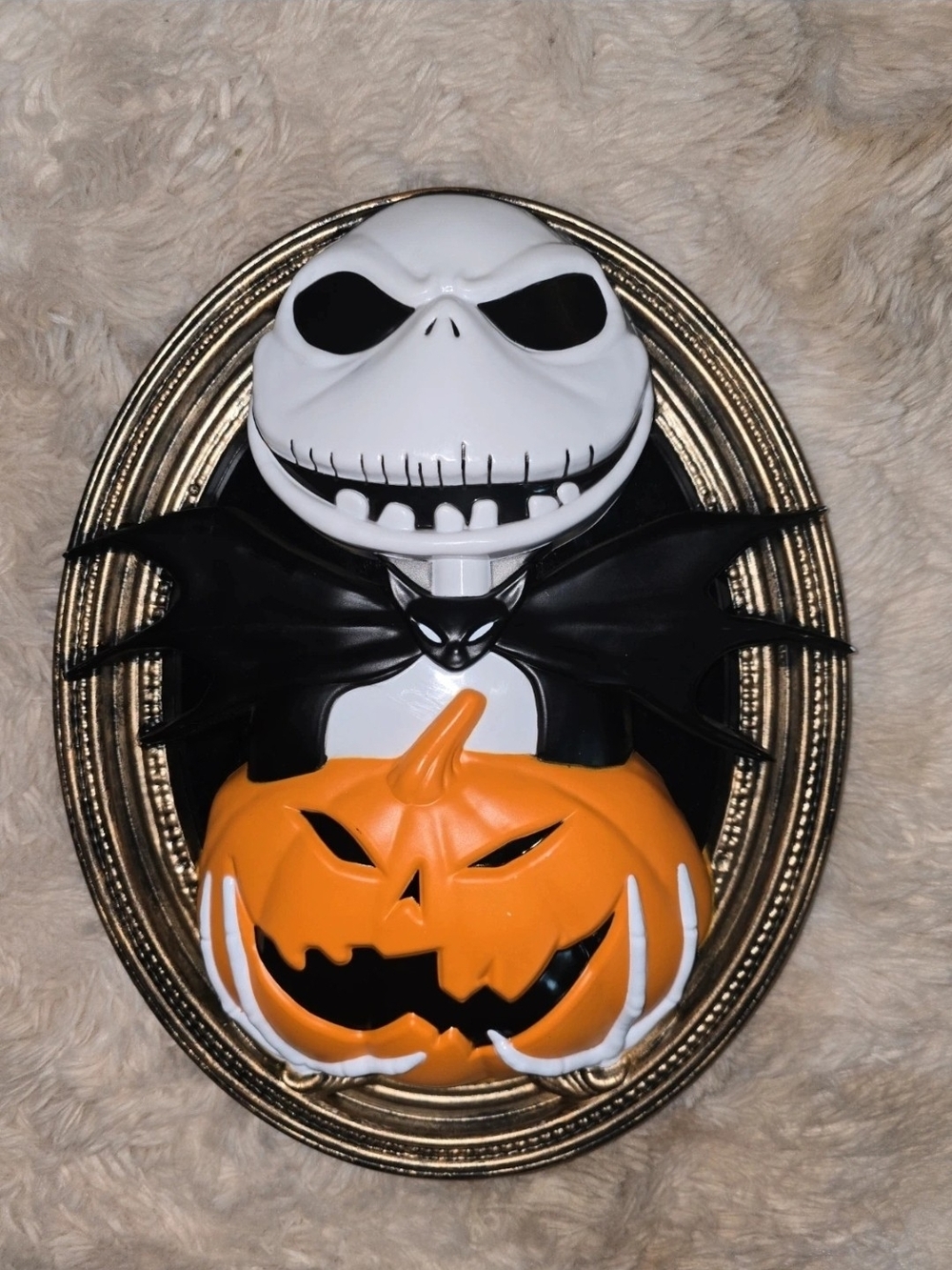 Disney Jack Skellington Pumpkin Wall Decor